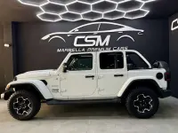 Usado Jeep Wrangler Unlimited Sahara 200 CV (147 kW) 2018 Blanco SUV