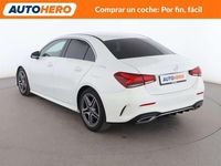Usado Mercedes A180 AMG line 117 CV (86 kW) 2019 Blanco Berlina