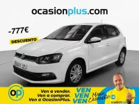 Usado VW Polo Edition 75 CV (55 kW) 2017 Blanco Utilitario