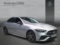 Usado Mercedes C220 AMG line 200 CV (147 kW) 2025 Gris Berlina