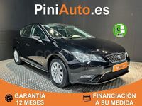 Usado Seat Leon Reference 110 CV (80 kW) 2016 Negro Berlina