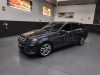 Usado Mercedes C220 Avantgarde 170 CV (125 kW) 2013 Gris / plata Familiar