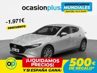 Usado Mazda 3 Prime-Line 122 CV (89 kW) 2023 Gris