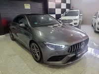 Usado Mercedes CLA200 150 HP (110 kW) 2021 Cinzento Coupé