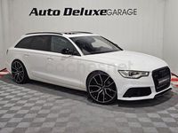 Usado Audi A6 313 CV (230 kW) 2013 Blanco Familiar