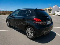 Usado Peugeot 208 Allure 110 CV (80 kW) 2017 Negro Utilitario