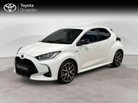 Usado Toyota Yaris Hybrid Style 116 CV (85 kW) 2021 Blanco Berlina