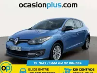 Usado Renault Mégane Intens 116 CV (85 kW) 2015 Azul Utilitario