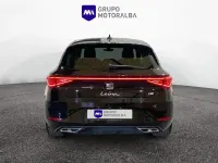 Usado Seat Leon FR 150 CV (110 kW) 2023 Negro Berlina