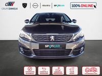 Usado Peugeot 308 SW Allure 130 CV (95 kW) 2019 Negro Familiar