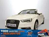 Usado Audi A3 Cabriolet Ambition 110 CV (80 kW) 2015 Blanco Descapotable
