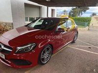 Usado Mercedes A200 AMG line 136 CV (100 kW) 2017 Rojo Berlina