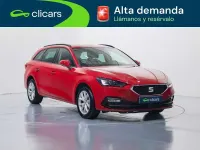 Brugt Seat Leon ST Style 150 HK (110 kW) 2020 Rød Stationcar