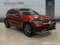 Usado Mercedes GLC220 194 CV (142 kW) 2022 Rojo jacinto SUV