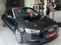 Usado Audi A3 Cabriolet Attraction 150 CV (110 kW) 2014 Negro Descapotable
