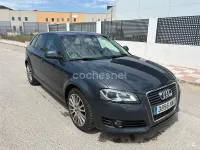 Usado Audi A3 Sportback Attraction 125 CV (91 kW) 2009 Negro Utilitario