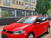 Begagnad VW Polo Advance 90 HK (66 kW) 2014 Röd Sedan