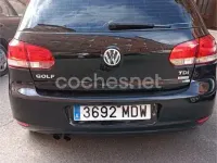 Usado VW Golf VI Sport 110 CV (80 kW) 2009 Negro Utilitario