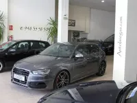 Usado Audi A3 S-Line 150 CV (110 kW) 2015 Gris / plata Berlina