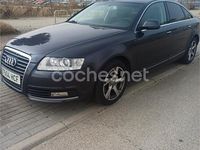 Usado Audi A6 177 CV (130 kW) 2011 Negro Berlina