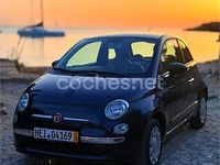 Usado Fiat 500 Lounge 69 CV (50 kW) 2010 Azul Berlina