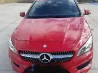 Usado Mercedes CLA220 AMG line 170 CV (125 kW) 2015 Rojo Coupe