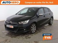 Usado Citroën C4 Feel 110 CV (80 kW) 2015 Negro Utilitario