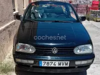 Usado VW Golf Cabriolet 75 CV (55 kW) 1995 Negro Descapotable
