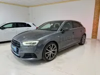 Usado Audi A3 S-Line 150 CV (110 kW) 2017 Gris / plata Berlina