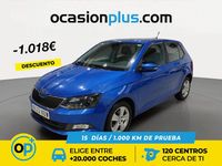 Usado Skoda Fabia 90 CV (66 kW) 2017 Azul