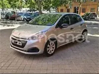 Usado Peugeot 208 Style 82 CV (60 kW) 2016 Gris / plata Utilitario