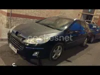 Usado Peugeot 407 136 CV (100 kW) 2008 Negro Familiar