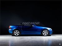 Usado Mercedes SLK200 163 CV (119 kW) 2000 Azul Descapotable