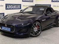 Usado Jaguar F-Type R-Dynamic 450 CV (330 kW) 2021 Azul Descapotable