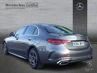Usado Mercedes C300e AMG line 313 CV (230 kW) 2024 Gris selenita