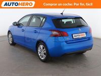 Usado Peugeot 308 Active 110 CV (80 kW) 2021 Azul Berlina