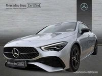 Usado Mercedes CLA200 AMG line 163 CV (119 kW) 2024 Plateado Coupe