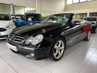 Käytetty Mercedes CLK200 Avantgarde 163 HP (119 kW) 2005 Musta Avoauto
