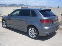 Usado Audi A3 Sportback S-Line 110 CV (80 kW) 2015 Gris Utilitario