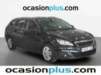 Usado Peugeot 308 Style 130 CV (95 kW) 2015 Azul Familiar