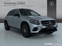 Usado Mercedes GLC250 AMG line 204 CV (150 kW) 2019 Plata iridio