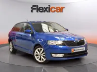 Usado Skoda Rapid 110 CV (80 kW) 2018 Azul Utilitario