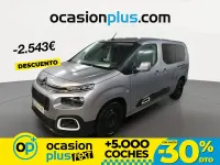 Usado Citroën Berlingo Feel 130 HP (95 kW) 2019 Cinzento Monovolume