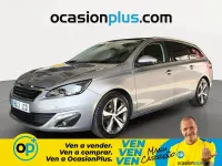 Usado Peugeot 308 Allure 115 CV (84 kW) 2015 Gris Familiar