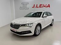 Usado Skoda Superb Ambition 150 CV (110 kW) 2021 Blanco Familiar