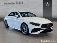 Usado Mercedes A180 AMG line 116 CV (85 kW) 2024 Blanco polar
