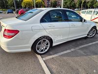 Usado Mercedes C180 Avantgarde 156 CV (114 kW) 2010 Blanco Berlina