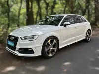 Usado Audi A3 S-Line 184 CV (135 kW) 2015 Blanco Berlina