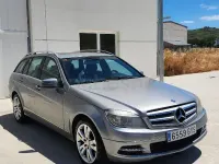 Usado Mercedes C220 170 CV (125 kW) 2010 Gris / plata Familiar