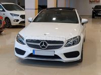 Usado Mercedes C220 170 CV (125 kW) 2017 Blanco Coupe